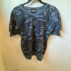 Monrow Camouflage Sweatshirt Tee